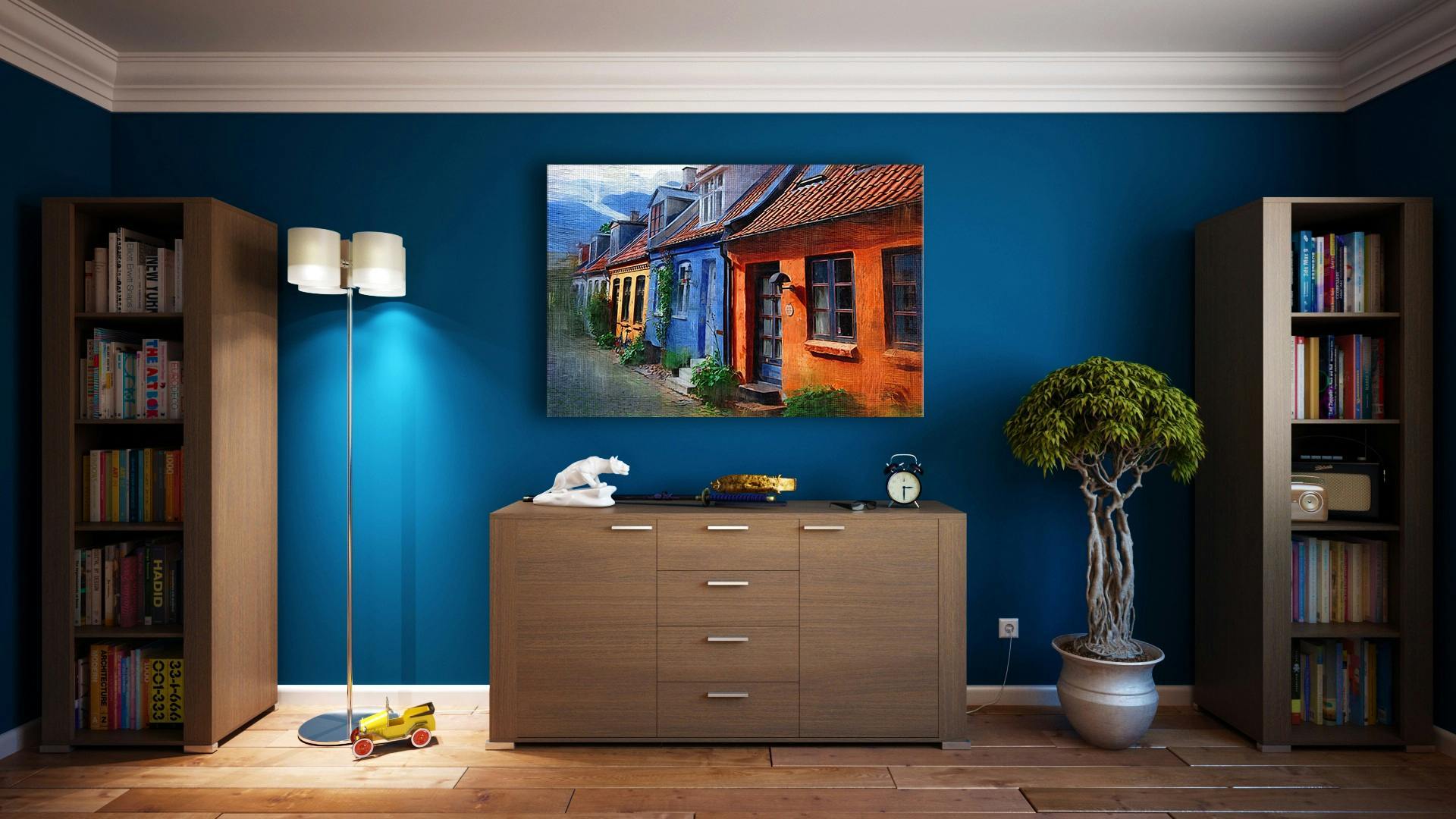 Beautiful professionally painted interior